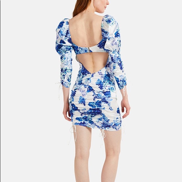 FOR LOVE & LEMONS Hyacinth Drawstring Mini Dress - Picture 8 of 16